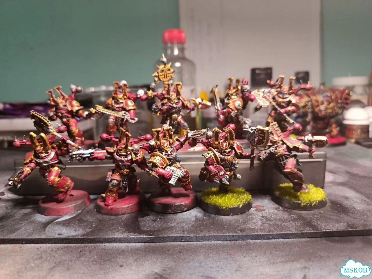 Warhammer 40000 Khorne Berzerkers 20 шт фото 1