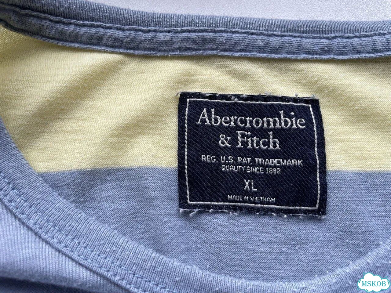 Лонгслив в полоску Abercrombie & Fitch, XL фото 4