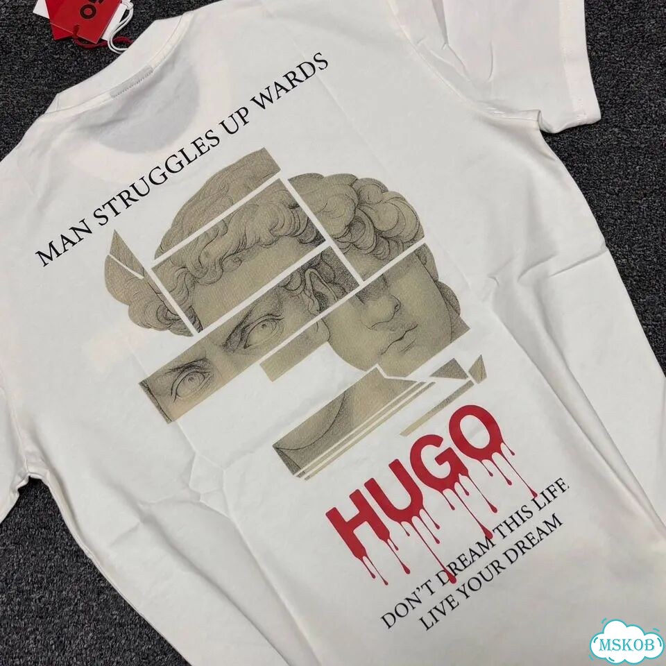 Футболка hugo boss с принтом фото 10