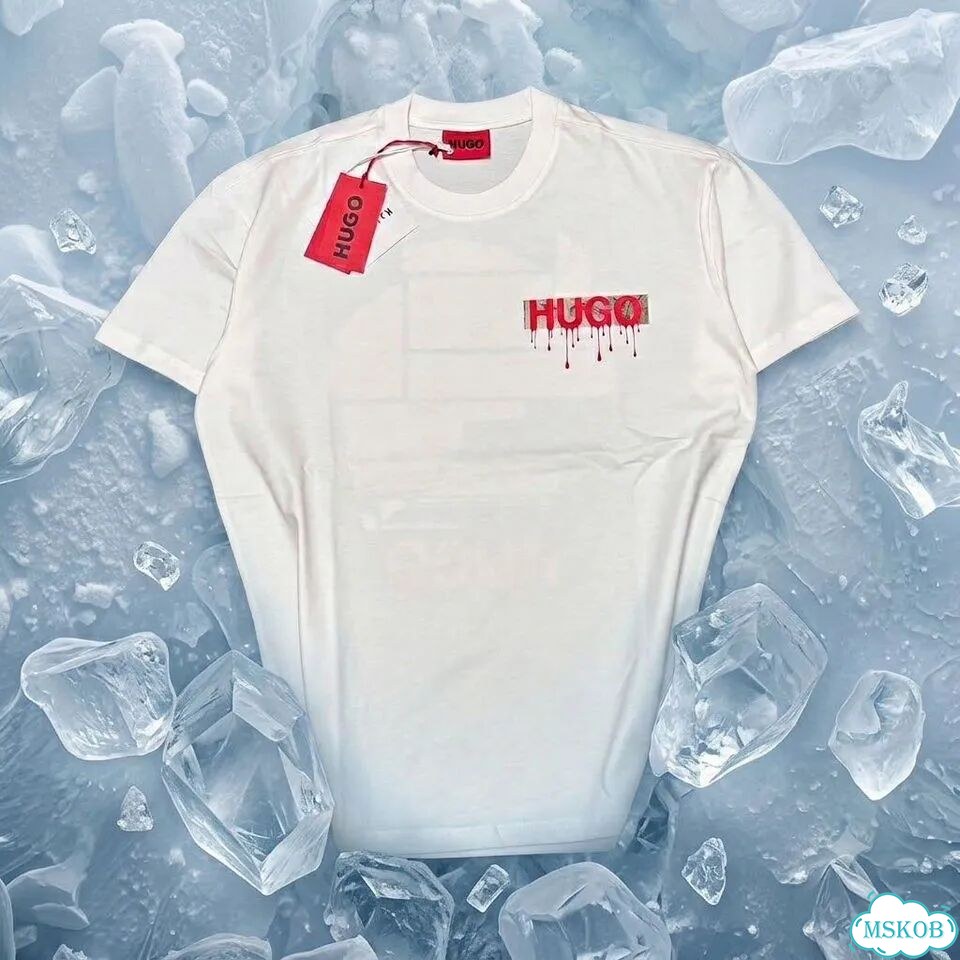 Футболка hugo boss с принтом фото 2