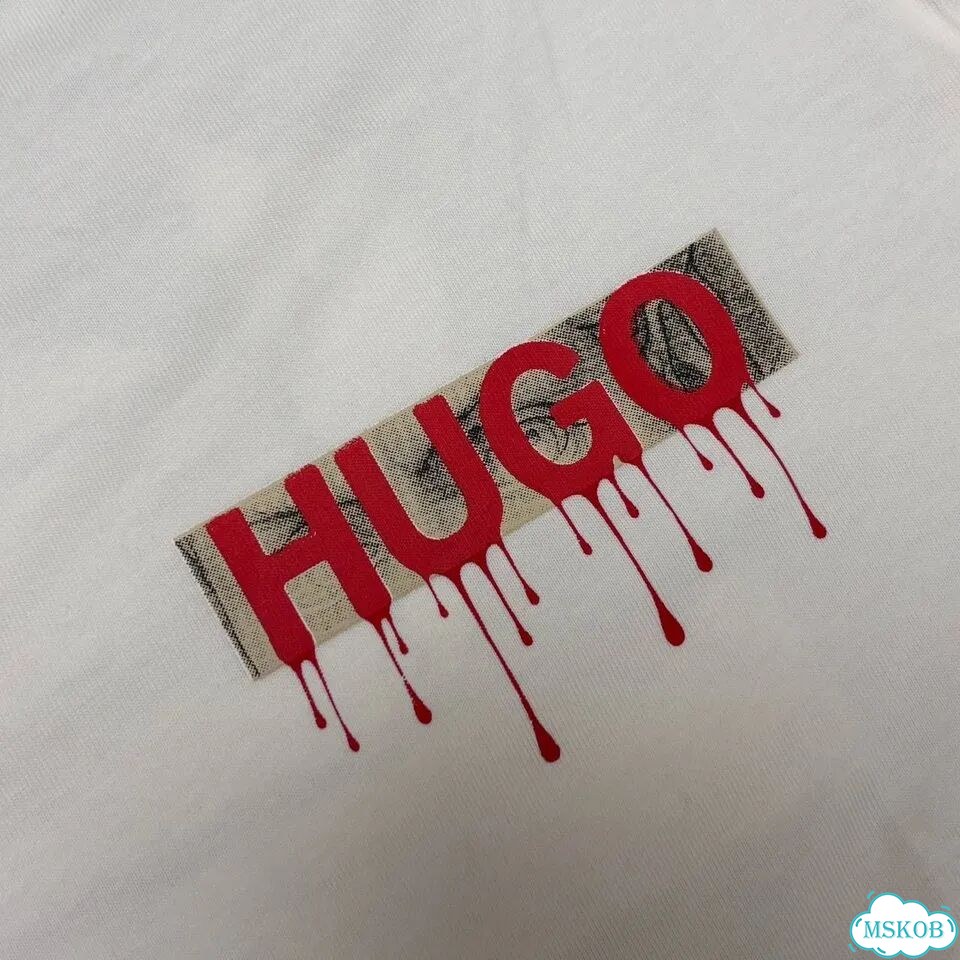 Футболка hugo boss с принтом фото 8