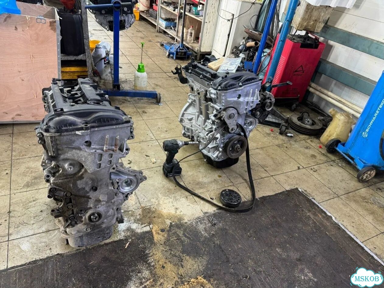 Мотор G4NA 2.0 L Kia Soul Hyundai Sonata фото 8