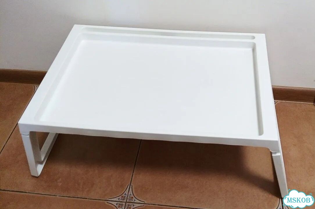 Компьютерный столик для ноутбука в кровать IKEA фото 2