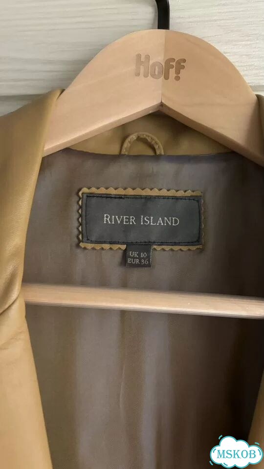 Кожаный пиджак River Island фото 4