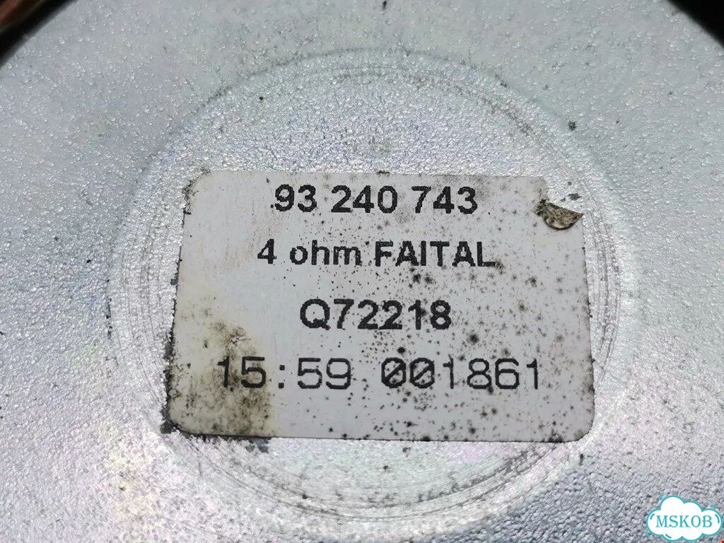 Динамик Opel Astra H фото 4