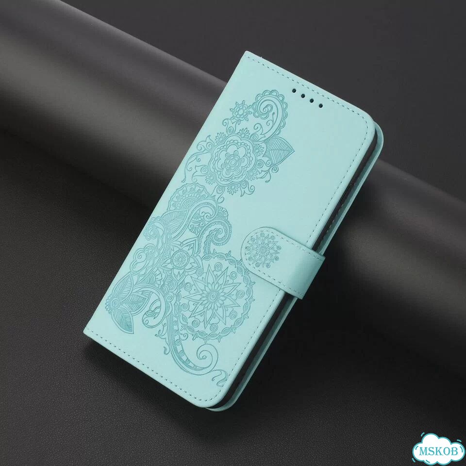 Голубой чехол-книжка для Samsung Galaxy S20 FE фото 2