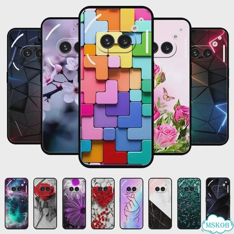 Чехол Nothing Phone 2a фиолетовый, силикон, Color: 19 фото 2