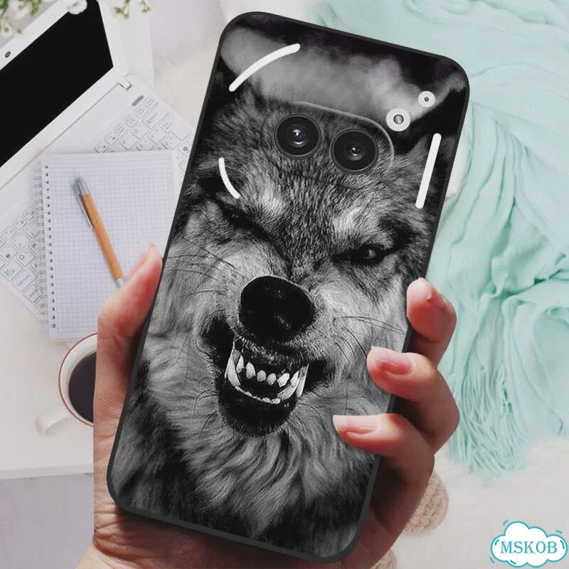 Чехол Nothing Phone 2a фиолетовый, силикон, Color: 19 фото 3