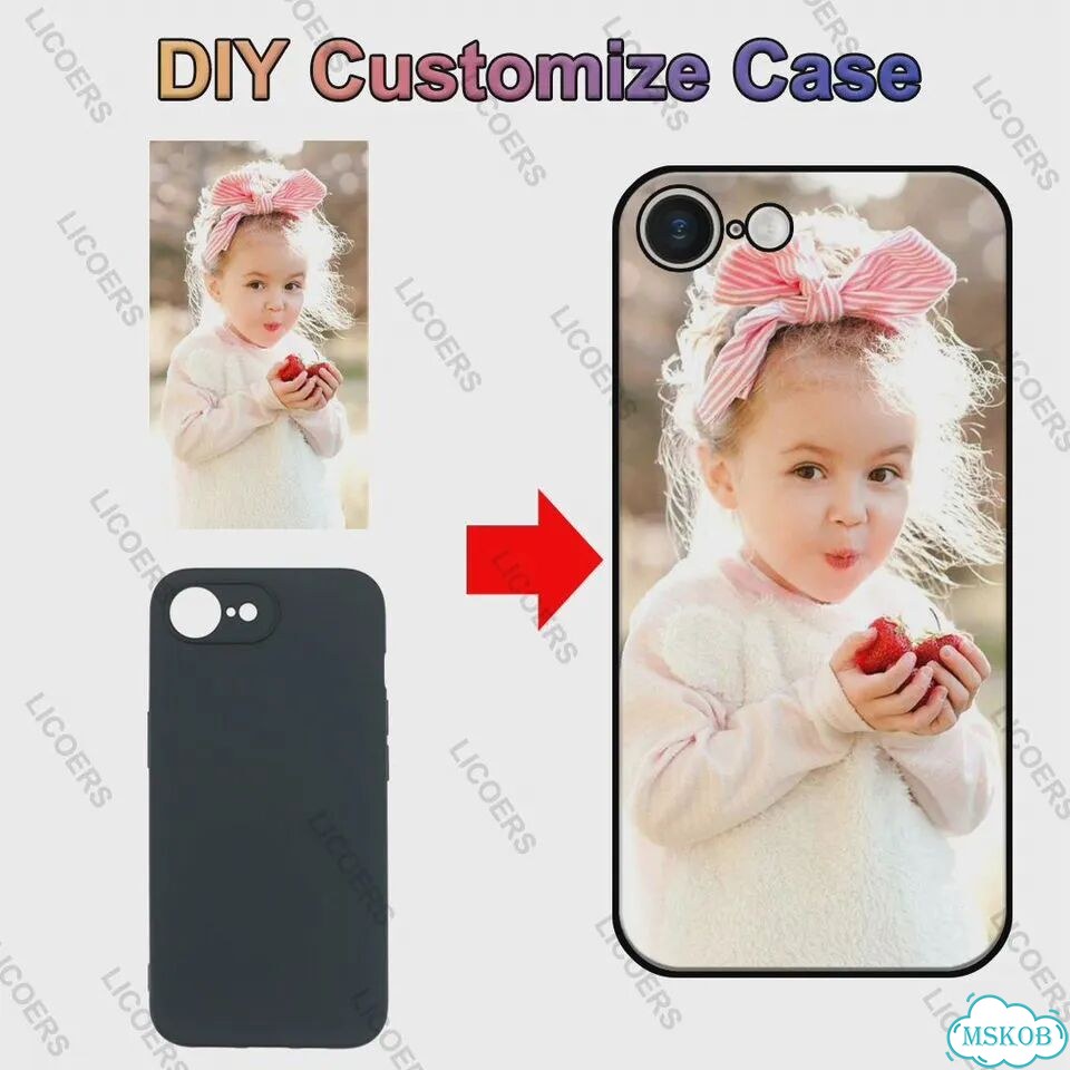 Чехол DIY для iPhone 17 16 15 14 13 12 Pro Max Mini 11 XS XR X 7 8 Plus с индивидуальным фото, из жи фото 1