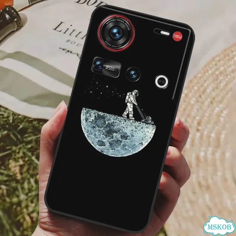 Чехол ZTE Nubia Z70 Ultra 5G, черный, силикон фото 1