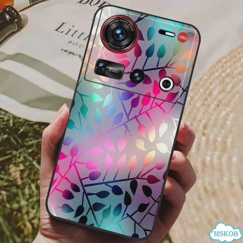 Чехол ZTE Nubia Z70 Ultra 5G, черный, силикон фото 3