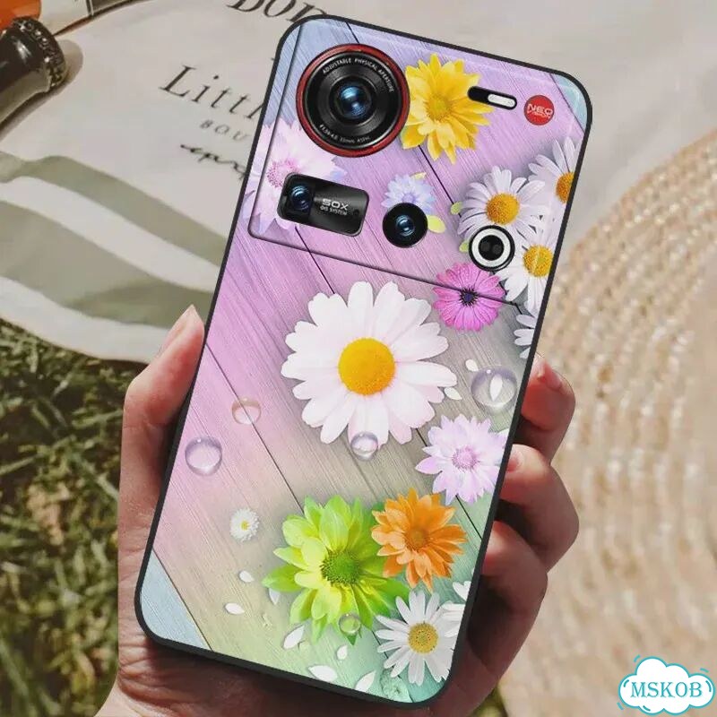 Чехол ZTE Nubia Z70 Ultra 5G, черный, силикон фото 4