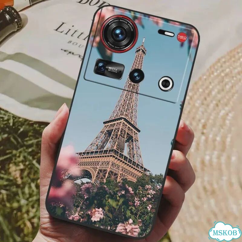 Чехол ZTE Nubia Z70 Ultra 5G, черный, силикон фото 5