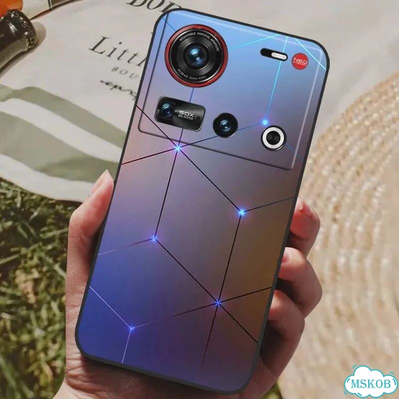 Чехол ZTE Nubia Z70 Ultra 5G, черный, силикон фото 6
