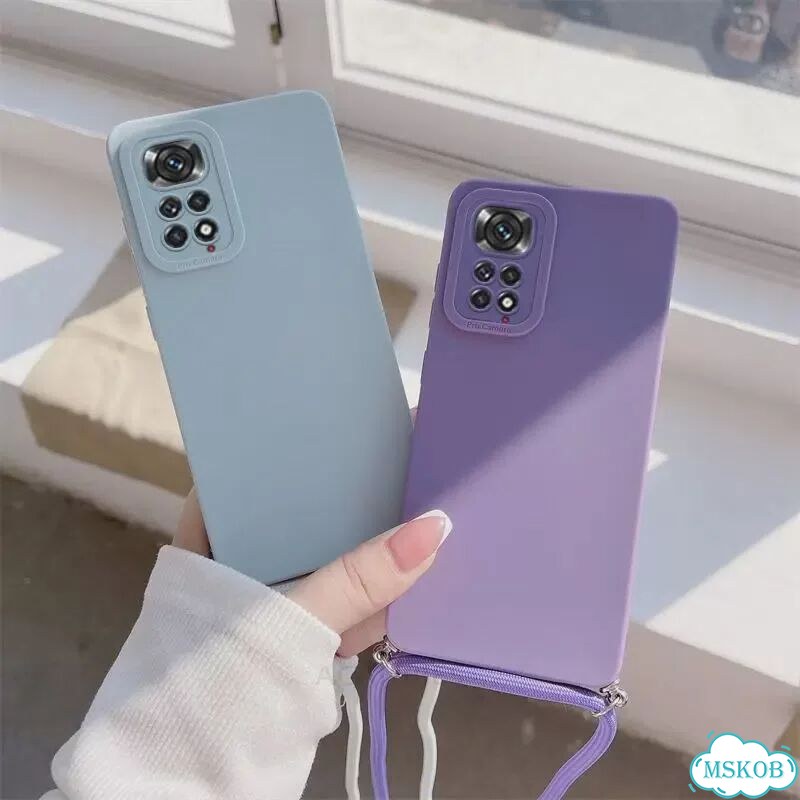 Чехол-ремешок через плечо для Xiaomi Redmi Note 11 10 Pro 4g 11pro 11s Розовый, GS Pink, Redmi 10c фото 5