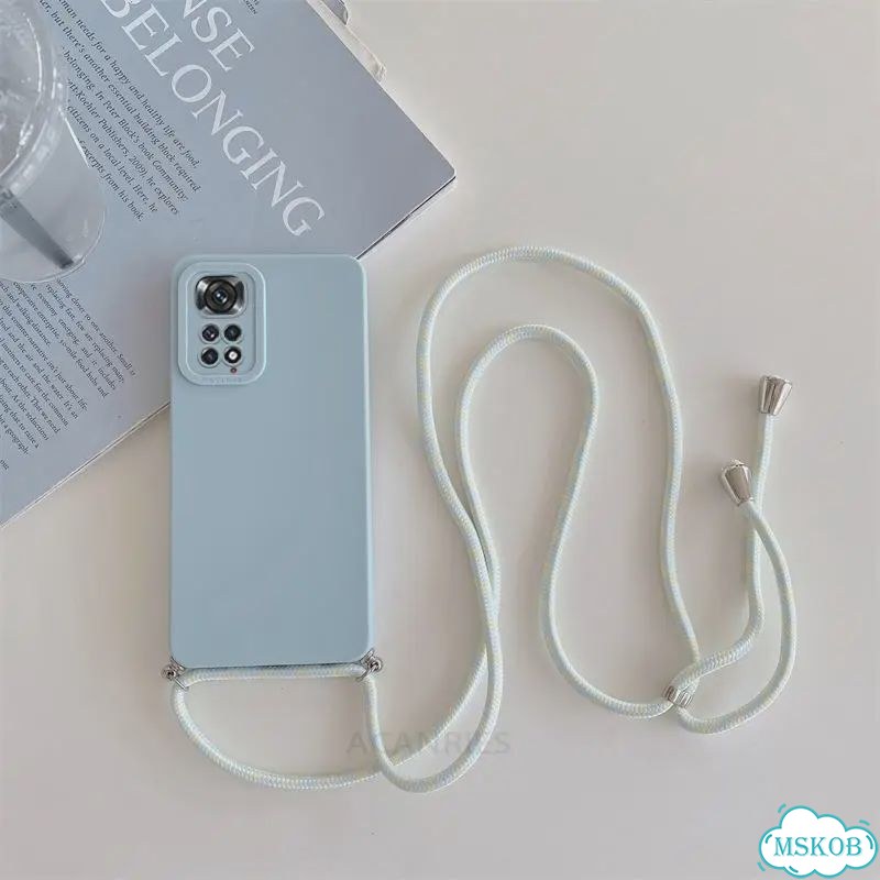 Чехол-ремешок через плечо для Xiaomi Redmi Note 11 10 Pro 4g 11pro 11s Розовый, GS Pink, Redmi 10c фото 6