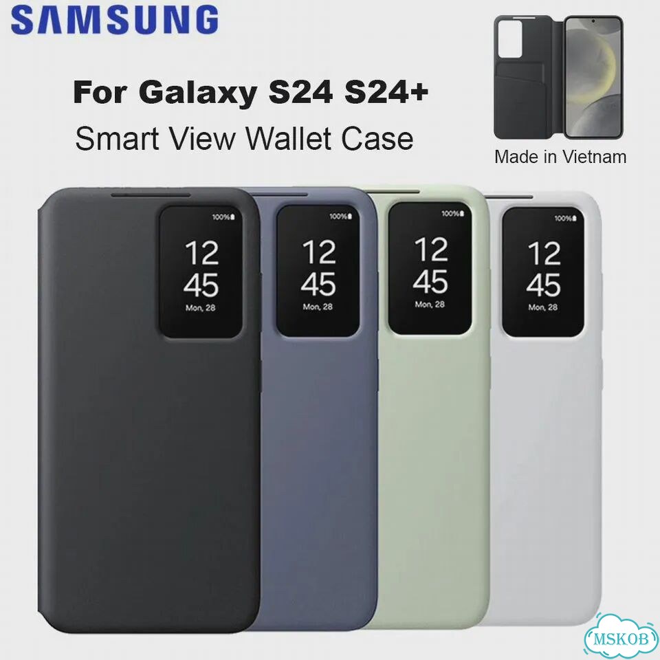 Оригинальный чехол для смартфона SMART View Wallet для Samsung S24 S24+ Для Галактики S24+, Violet фото 2