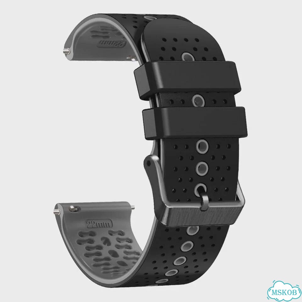 Ремешок для часов honor MagicWatch2 46mm, 22 мм, Black gray фото 1
