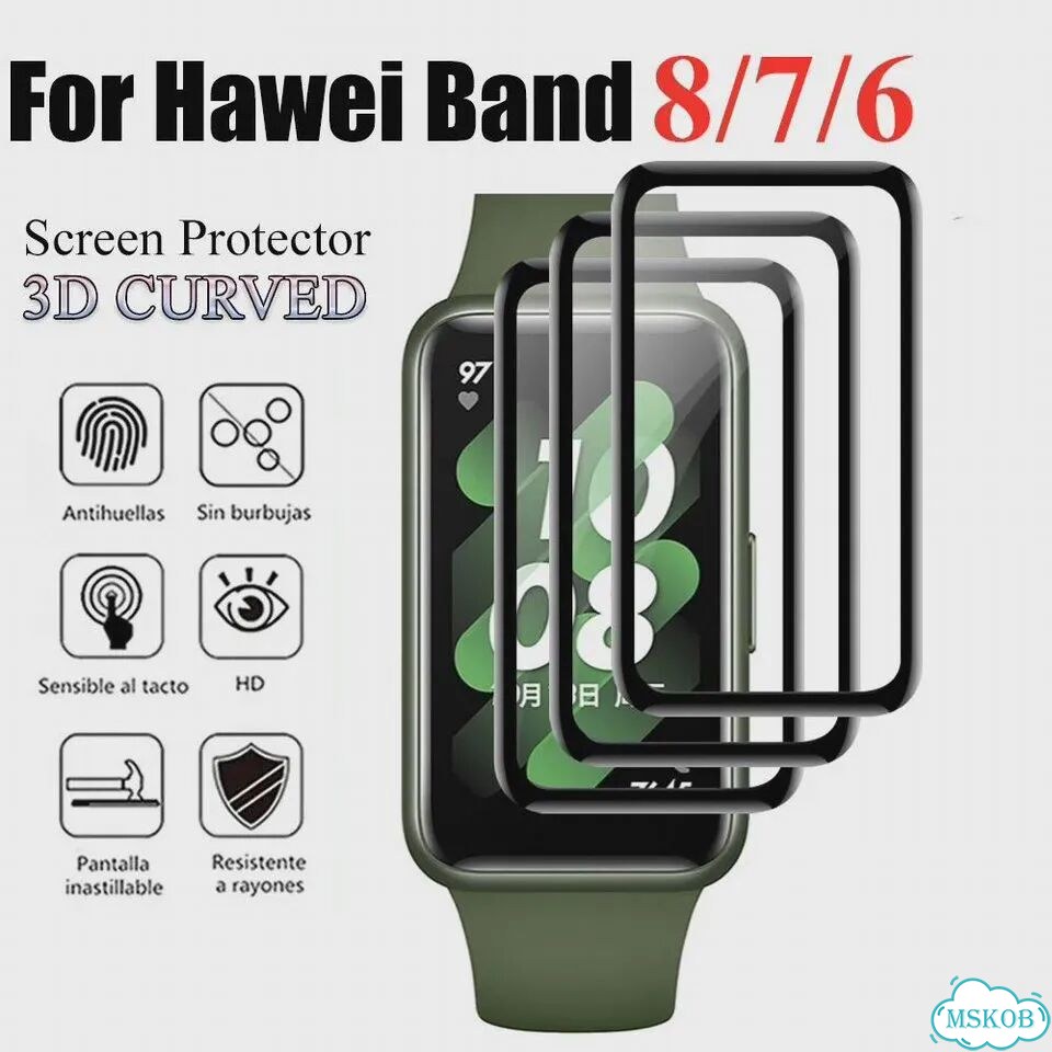Защитное стекло Huawei Watch Fit 2, 3PCS фото 2
