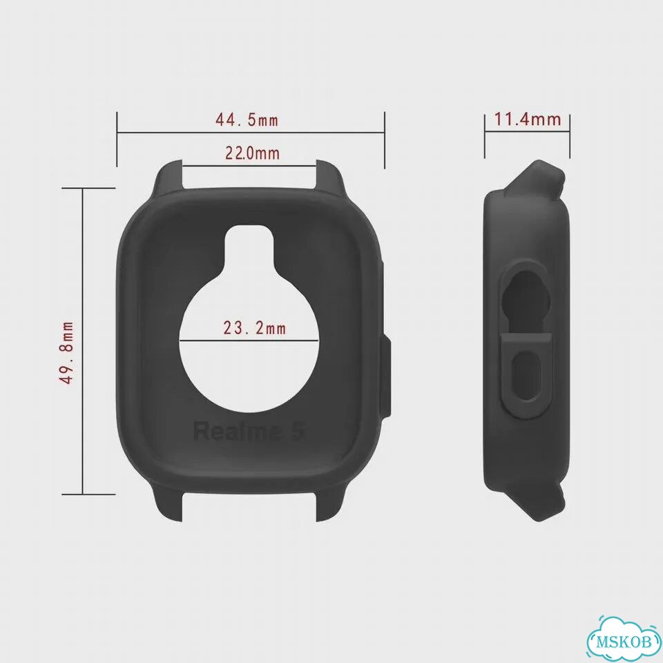 Чехол для Realme Watch 5 behua силиконовый фото 4