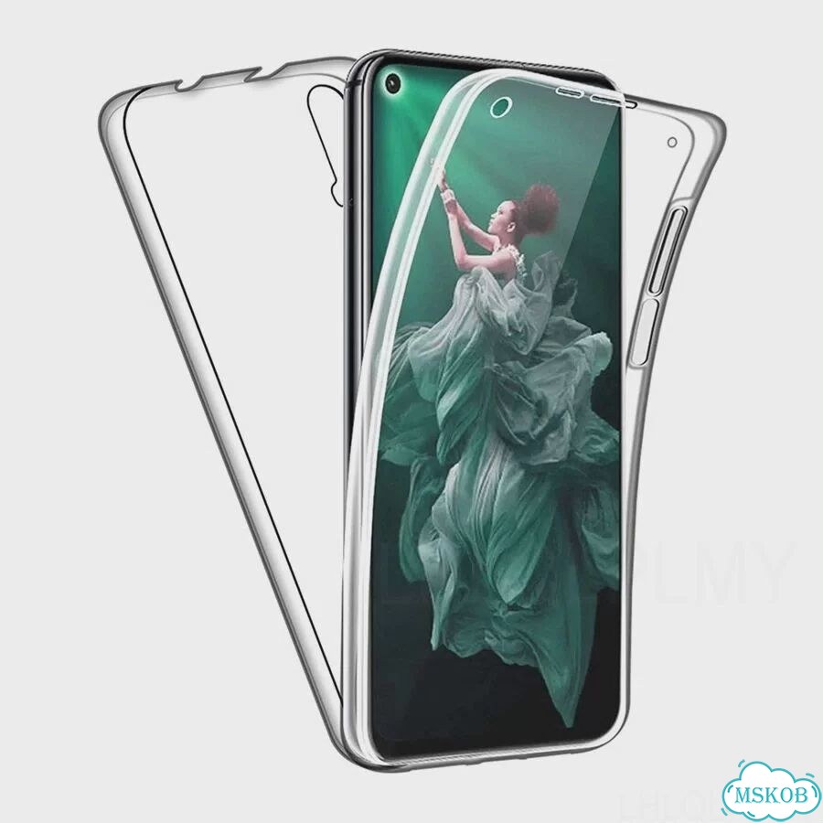 Двусторонний прозрачный чехол для Huawei Honor 9C 8X 10i 20S 10 Lite Mate 20 Pro 9X Mate 20 Lite фото 1