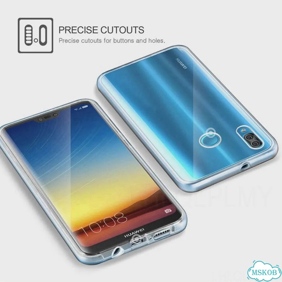 Двусторонний прозрачный чехол для Huawei Honor 9C 8X 10i 20S 10 Lite Mate 20 Pro 9X Mate 20 Lite фото 4
