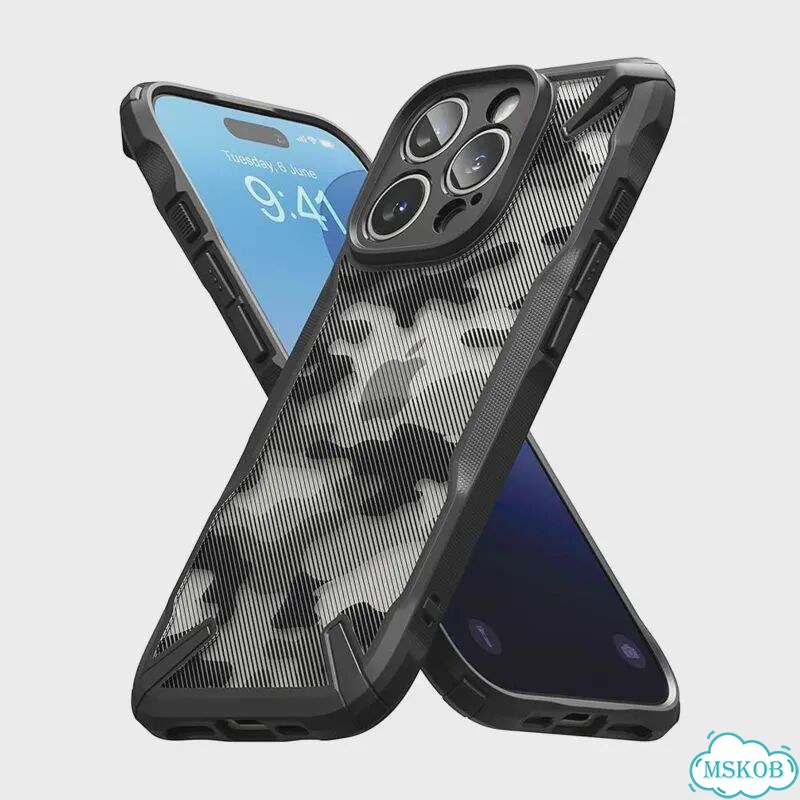 Чехол Ringke Fusion-X для iPhone 16 Pro, Camo фото 1