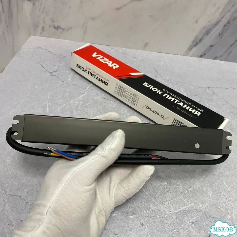 Влагозащищенный блок питания ds-200-12 фото 4