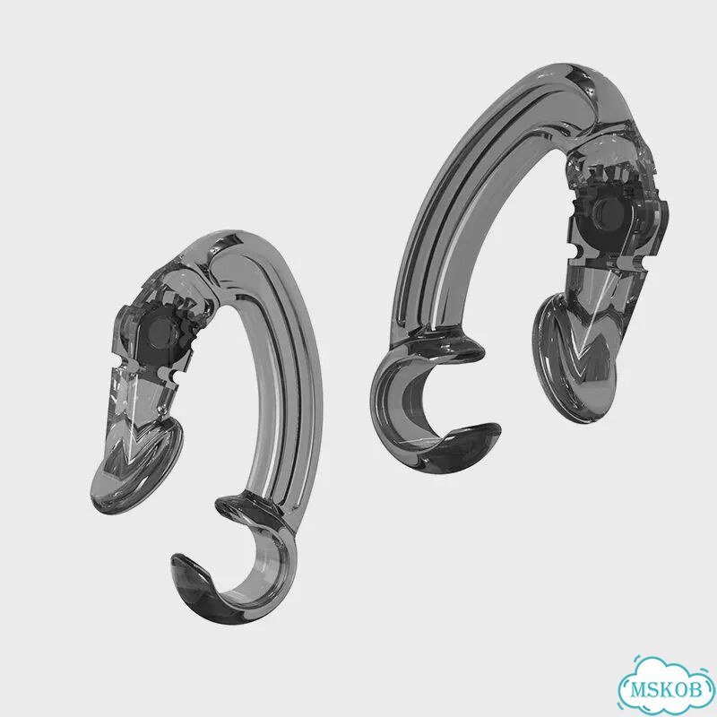 Зажим для наушников lmdaoo Transparent black для Apple AirPods Pro фото 1