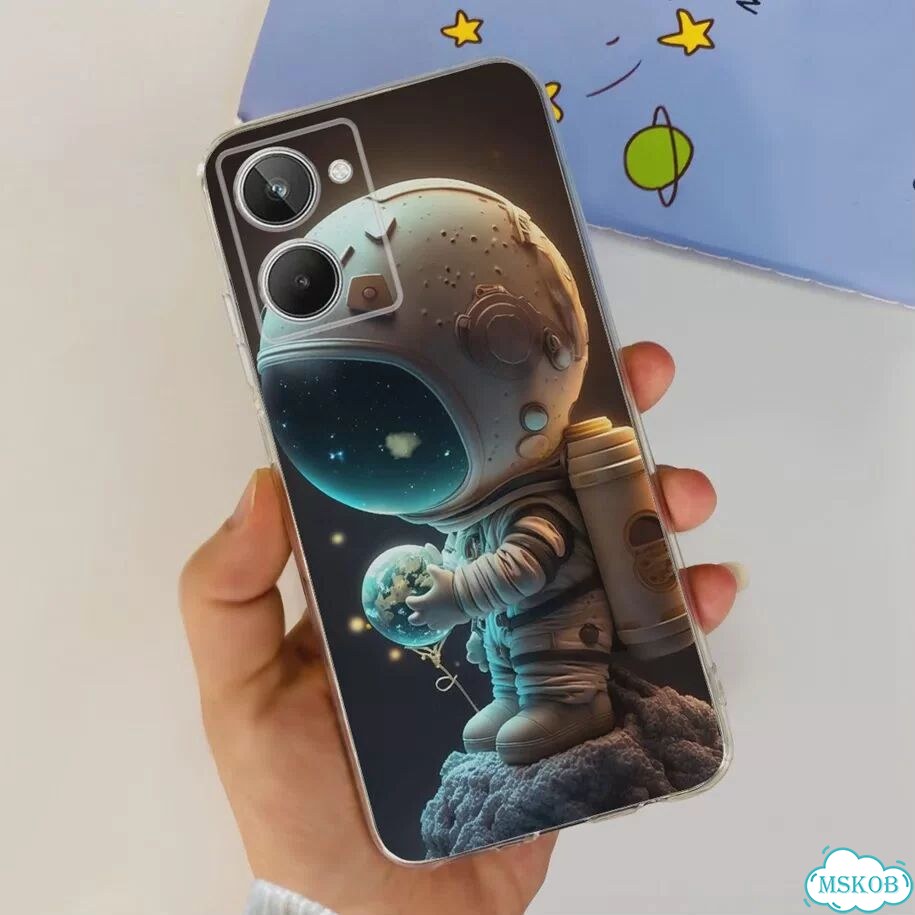 Чехол для Realme 10 Pro Plus чехол RMX3687 RMX3686, модный прозрачный мягкий силиконовый чехол из тп фото 5