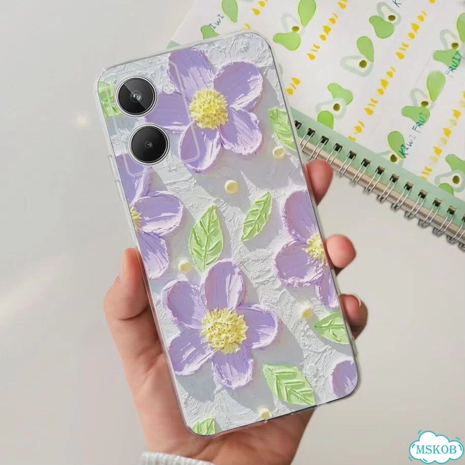 Чехол для Realme 10 Pro Plus чехол RMX3687 RMX3686, модный прозрачный мягкий силиконовый чехол из тп фото 6