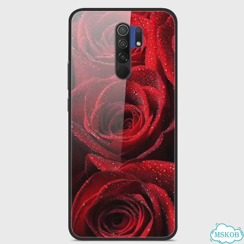 Чехол для телефона Redmi 9, жесткий чехол-накладка из закаленного Picture 49, Redmi Note 8 Pro фото 7
