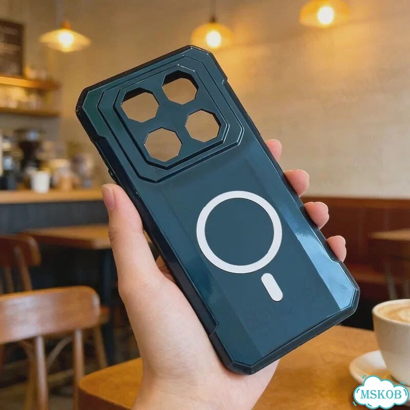 Чехол для Oukitel WP60 5G, черный, прозрачный, магнитный, из тпу, силиконовый чехол clear 1 фото 2