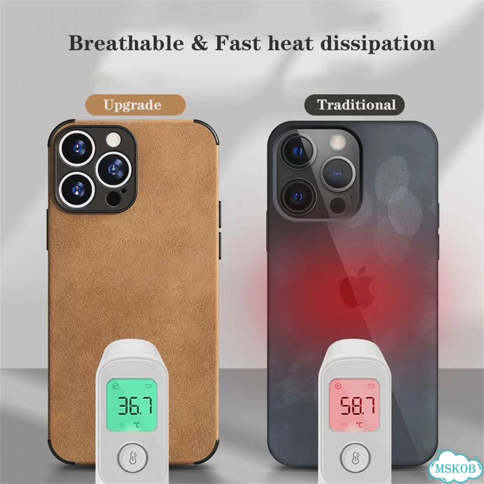 Чехол для iPhone 11 Premium Lambskin Gray, Airbag Bumper фото 6