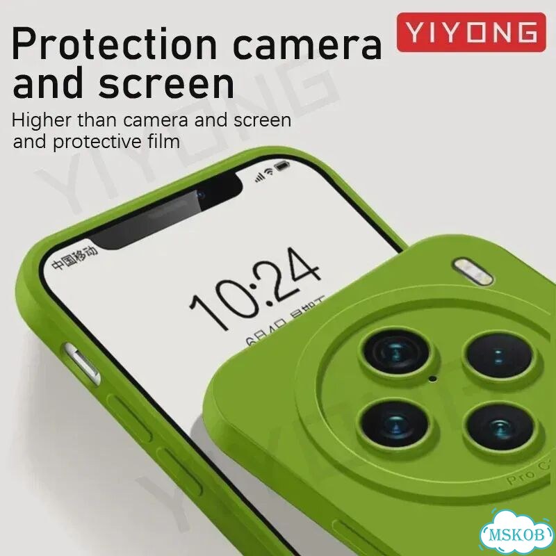 Чехол yiyong Синий для vivo X100 Ultra/Pro фото 5
