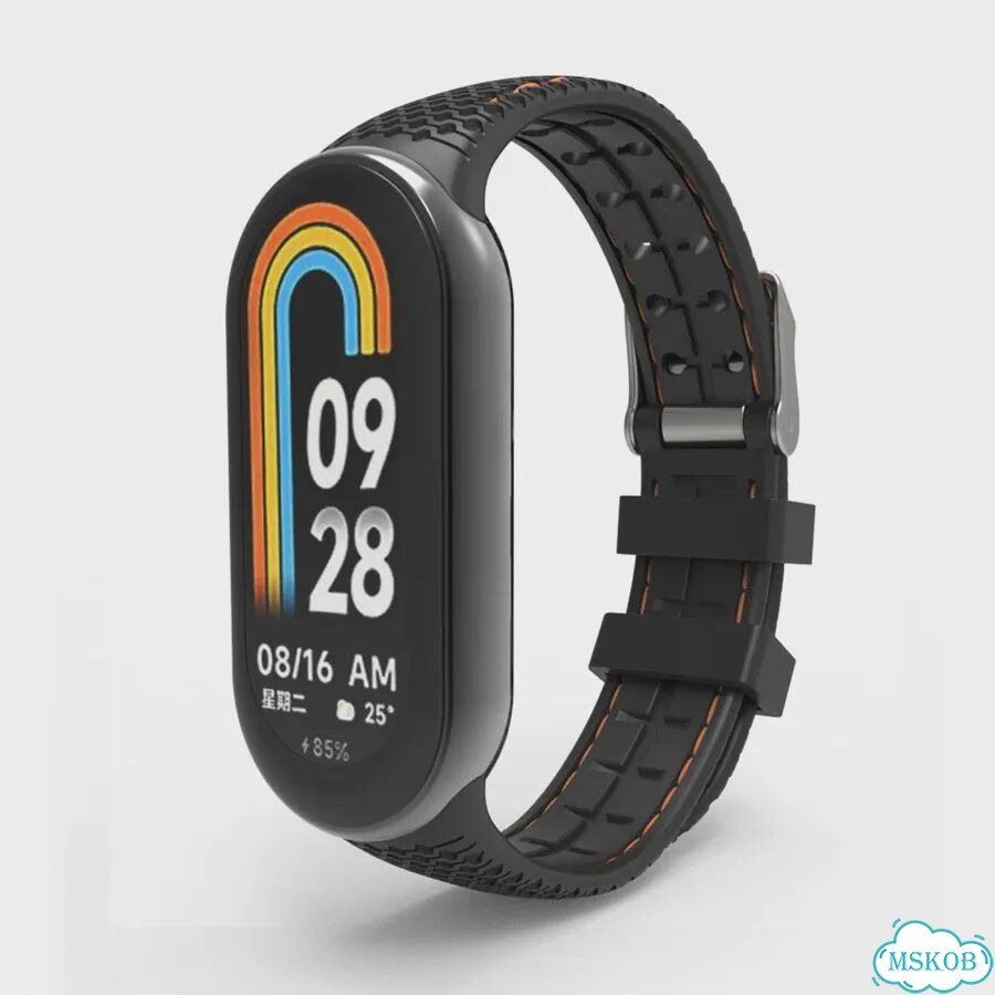 Силиконовый спортивный ремешок atopkey для Mi Band 8 9 10 a03 фото 1