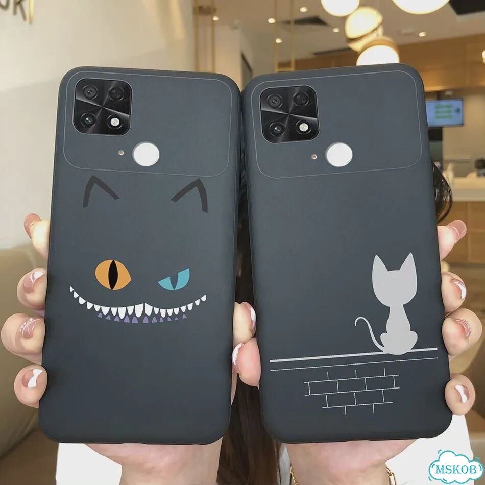 Чехол для Poco C40, чехол для Xiaomi Poco C40 2022, милые Мультяшные окрашенные силиконовые чехлы дл фото 5