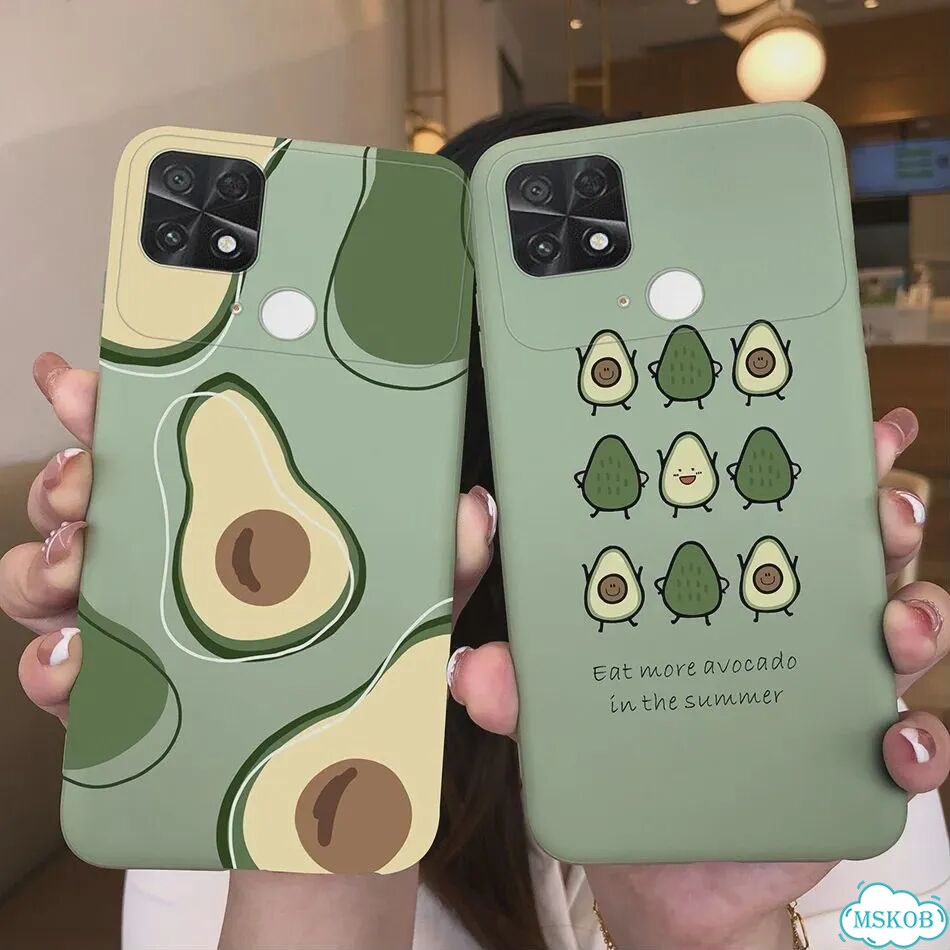 Чехол для Poco C40, чехол для Xiaomi Poco C40 2022, милые Мультяшные окрашенные силиконовые чехлы дл фото 6