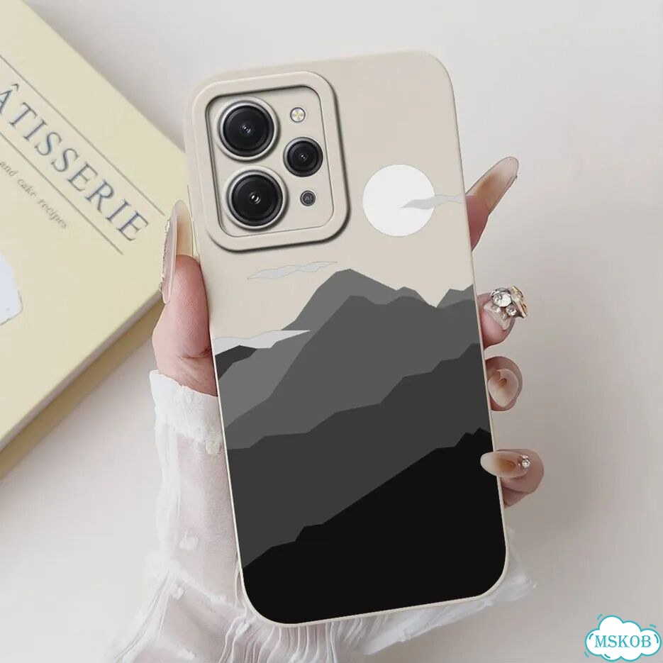 Чехол для Xiaomi Redmi 12, новый модный мультяшный чехол на заднюю панель 6,79 дюйма, мягкий силикон фото 1