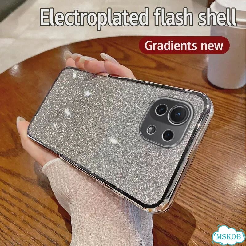 Чехол для Xiaomi 11 Lite 5G NE Case Xiaomi 11 Lite 5G, чехол для телефона Mi sfdd silver, Xiaomi 11 фото 1