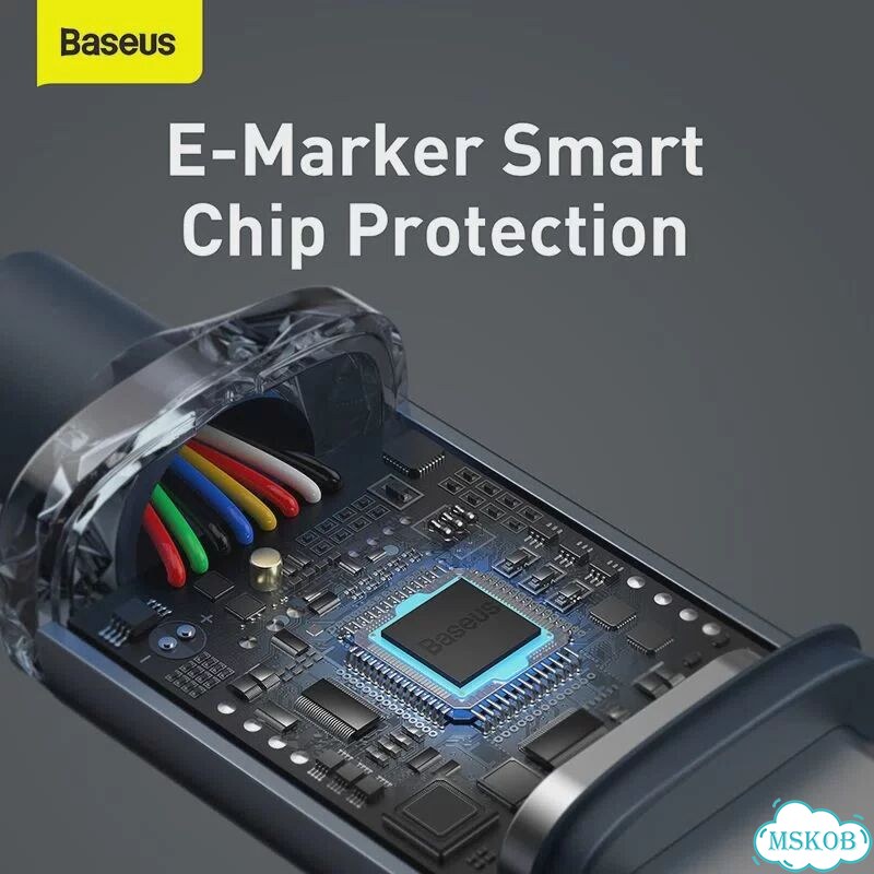 Baseus 2 м USB C to Type C кабель, 100 Вт, черный фото 3