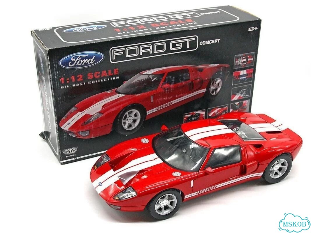 1:12 Ford GT 2002 concept Motormax фото 1