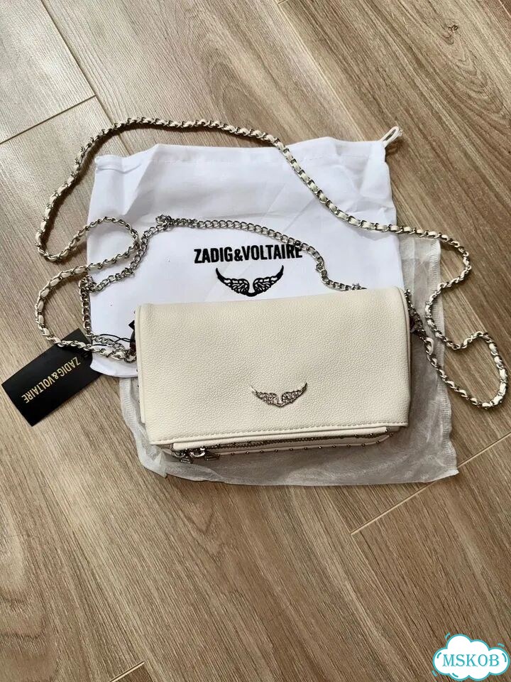 Zadig voltaire сумка белая фото 1