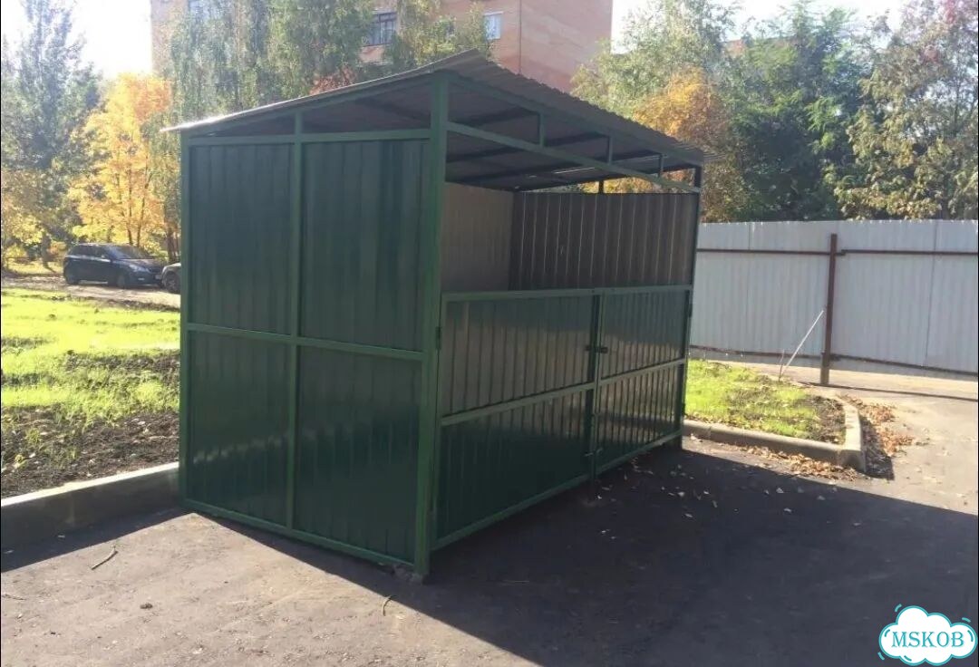 Контейнерная площадка для тбо фото 3