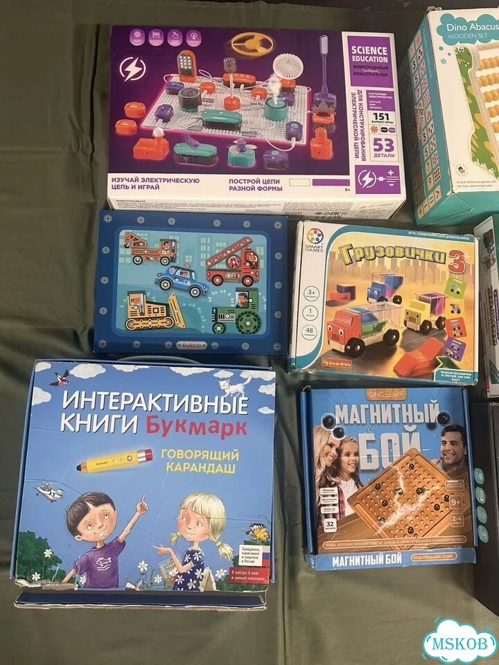 Развивающие игрушки/конструкторы/книги фото 2