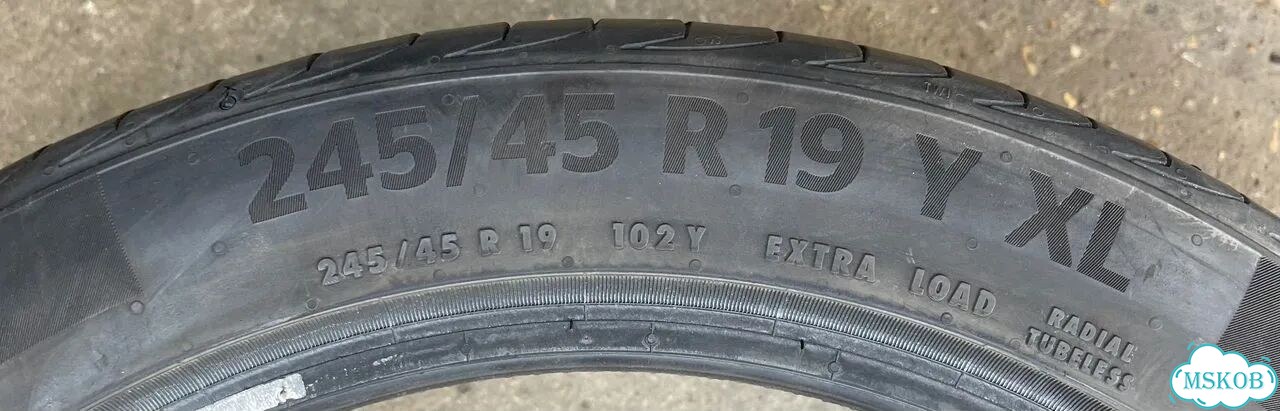 Continental ContiEcoContact 6 245/45 R19 102Y фото 3