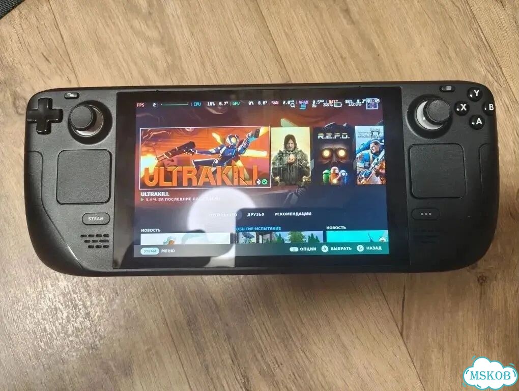 Игровая консоль valve steam deck lcd 256гб фото 1