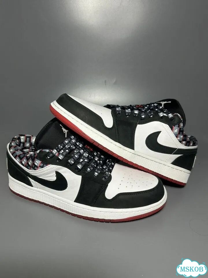 Кроссовки Nike Air Jordan 1 Low Quai 54 оригинал фото 6