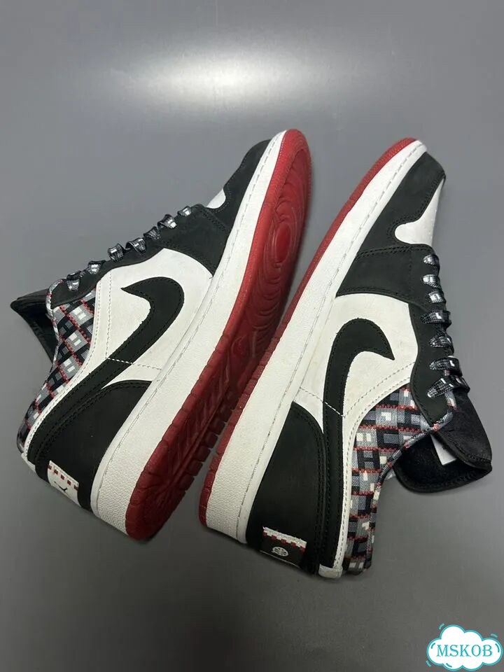 Кроссовки Nike Air Jordan 1 Low Quai 54 оригинал фото 8