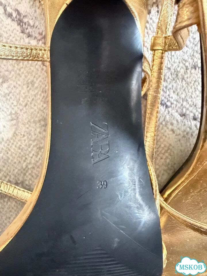 Босоножки zara 39 фото 2